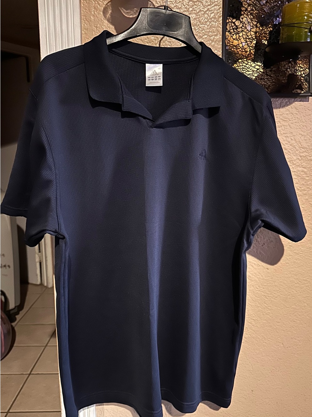 Adidas Men’s Dark Navy Polo Shirt